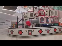 魅力的な注文の子供の球のプールの魔法のスライドが付いている屋内運動場装置